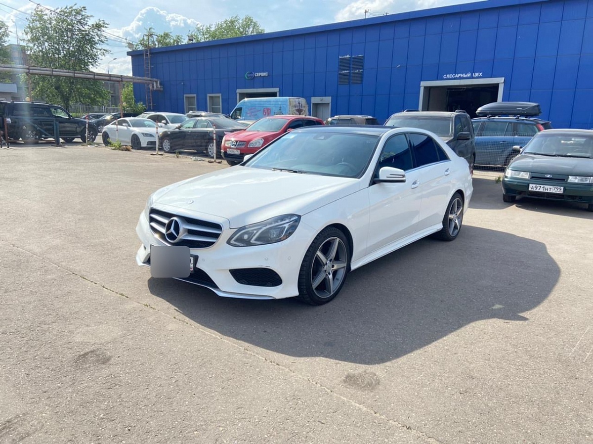 Mercedes Benz e class 2014 Р±РµР»С‹Р№